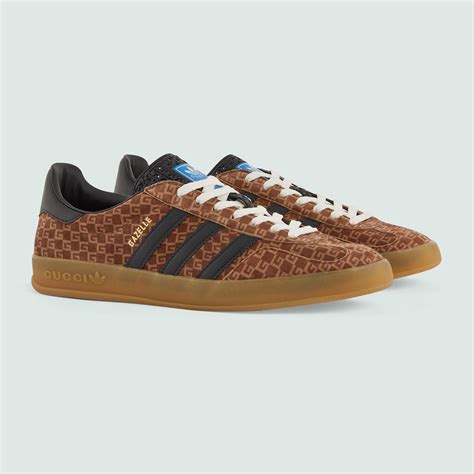 gucci adidas brown|adidas x gucci official website.